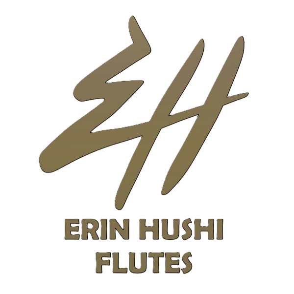 Logo Erin Hushi erinflutes Irish flutes